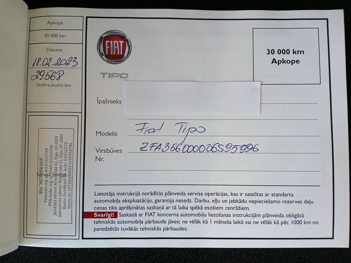 FIAT TIPO