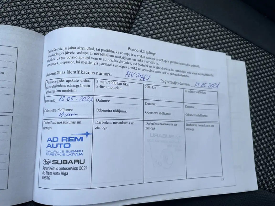 SUBARU XV